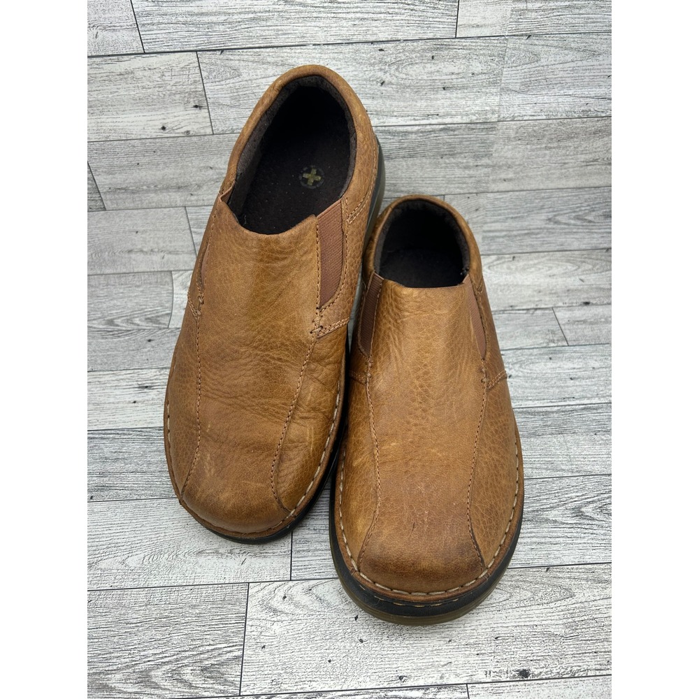 Dr. Martens Tevin Brown Leather Slip On Loafers Men 8 Women 9 AW004